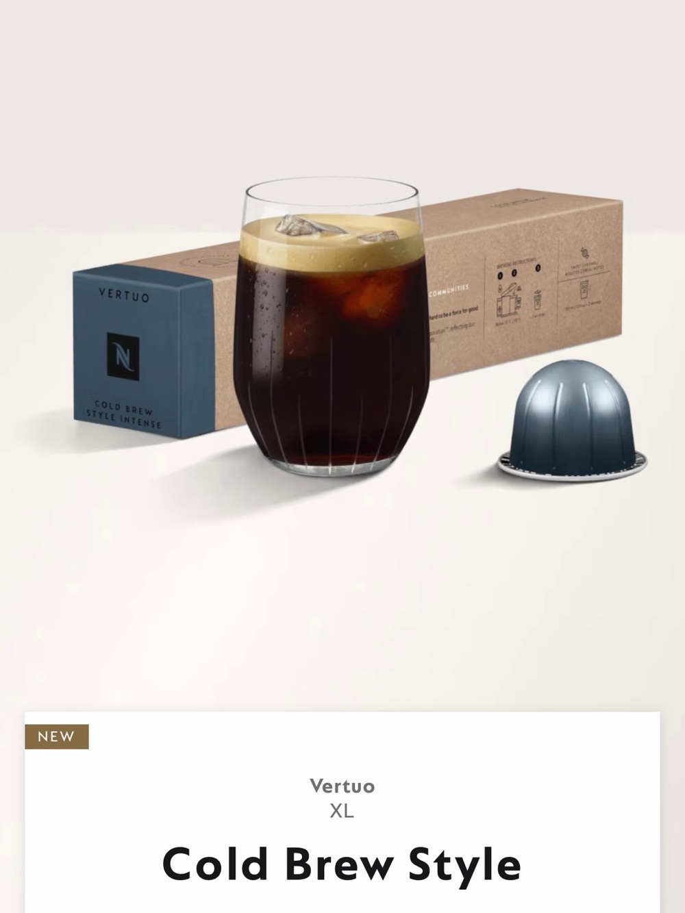 13 Nespresso Cold Brew Capsules